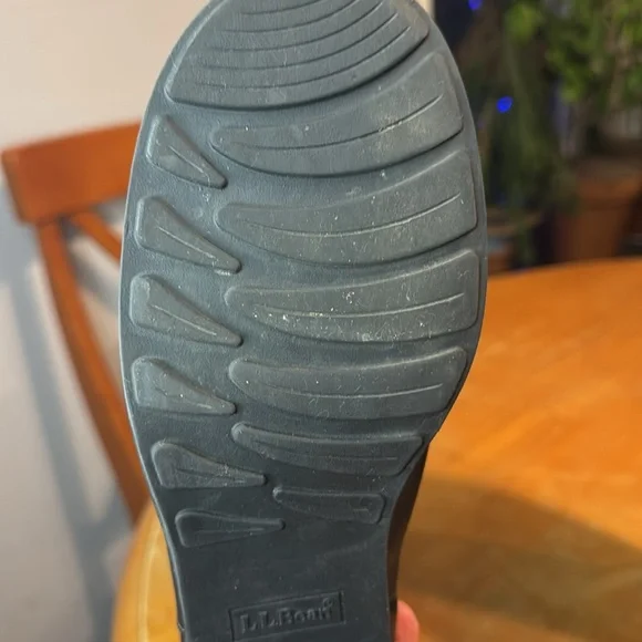 L.L. BEAN BLACK LEATHER RIDING BOOTS 8.5 - Picture 6 of 15